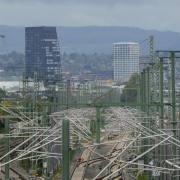 Martin Konopka: Aussicht von Weil nach Basel