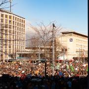 Michael Christ: Demo gegen rechts am Nordsternhaus