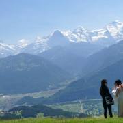 Monika Schäfer: Blick vom Niederhorn