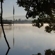 Hans-Werner Bormann: Titisee am frühen Morgen I