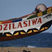 Stefan Kredler:  Lomé - traditionelles Fischerboot