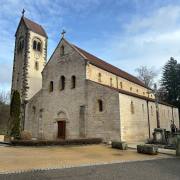 Manfred Schäfer:Romanische-Kirche-Feldbach