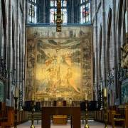 Manfred Schäfer: Fastentuch im Freiburger Münster