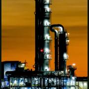 Stefan Scheurer: Industrieanlage in Frankreich