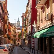 Michael Christ: Gasse in Madrid