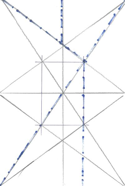 Dynamische Bildsymetrie oder Faltung - Rückseite