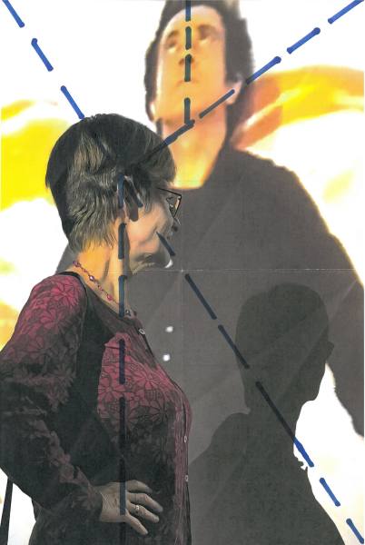 Dynamische Bildsymetrie oder Faltung - Vorderseite