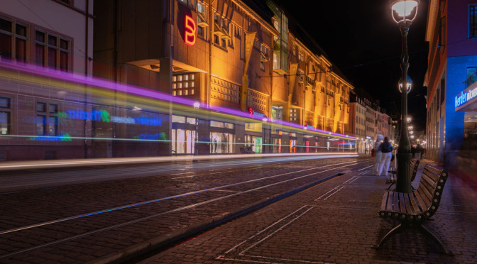 Nachtfotografie in Freiburg